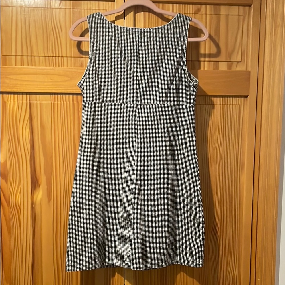 J. Crew Black and White Checkered Midi Dress - Picture 5 of 5